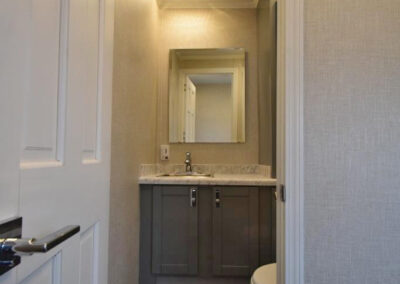 RESTROOM FOR CLERKING TRAILER